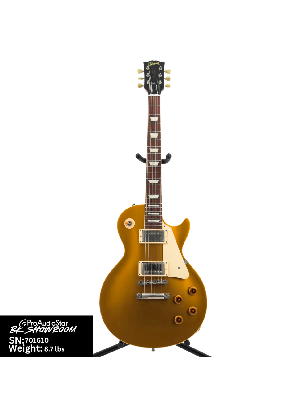 Used Gibson Custom Shop Historic Collection '57 Reissue Les Paul - Goldtop w/OHSC