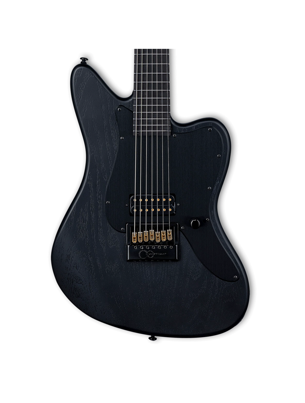 ESP LTD Alex Wade AW-XJ7B Signature 7-String Baritone - Black Satin - B-Stock