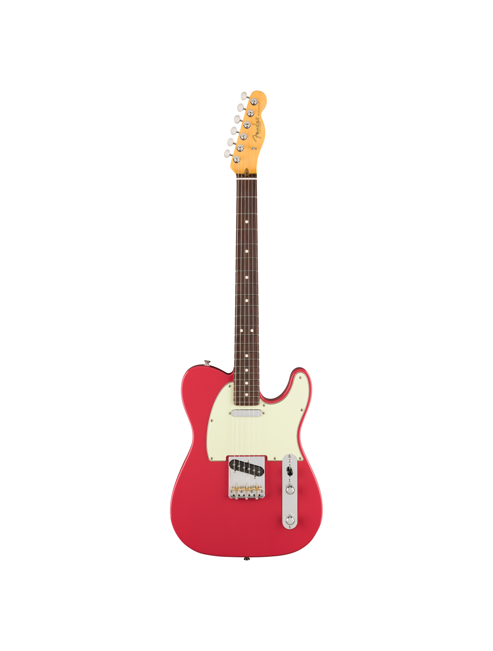 Used Fender American Professional Classic Telecaster - Faded Dakota Red