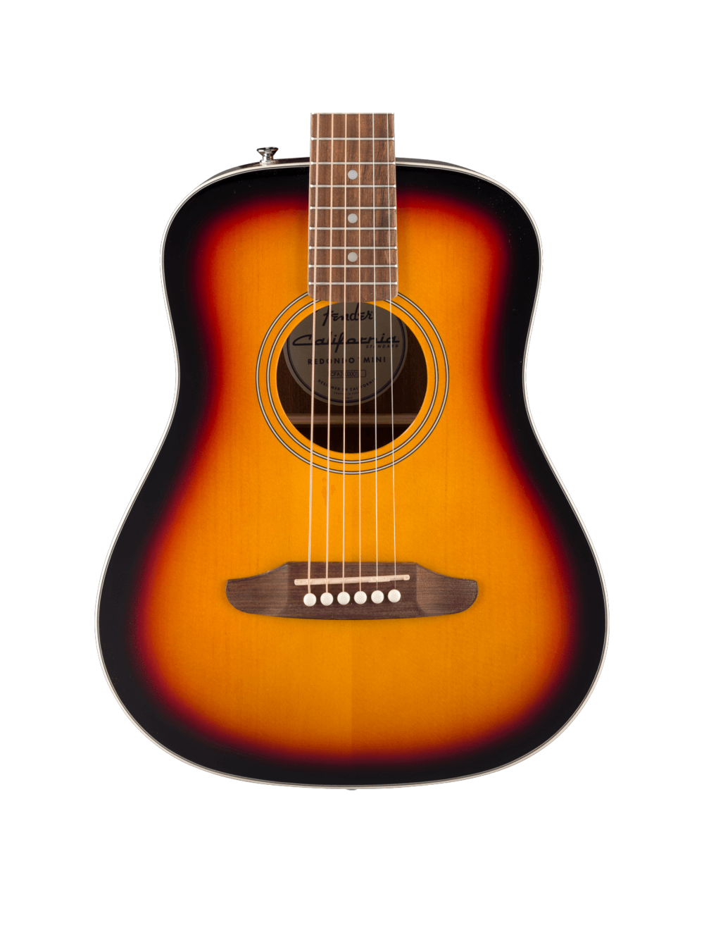 Used Fender California Standard Redondo Mini - 3-Color Sunburst w/Walnut FB