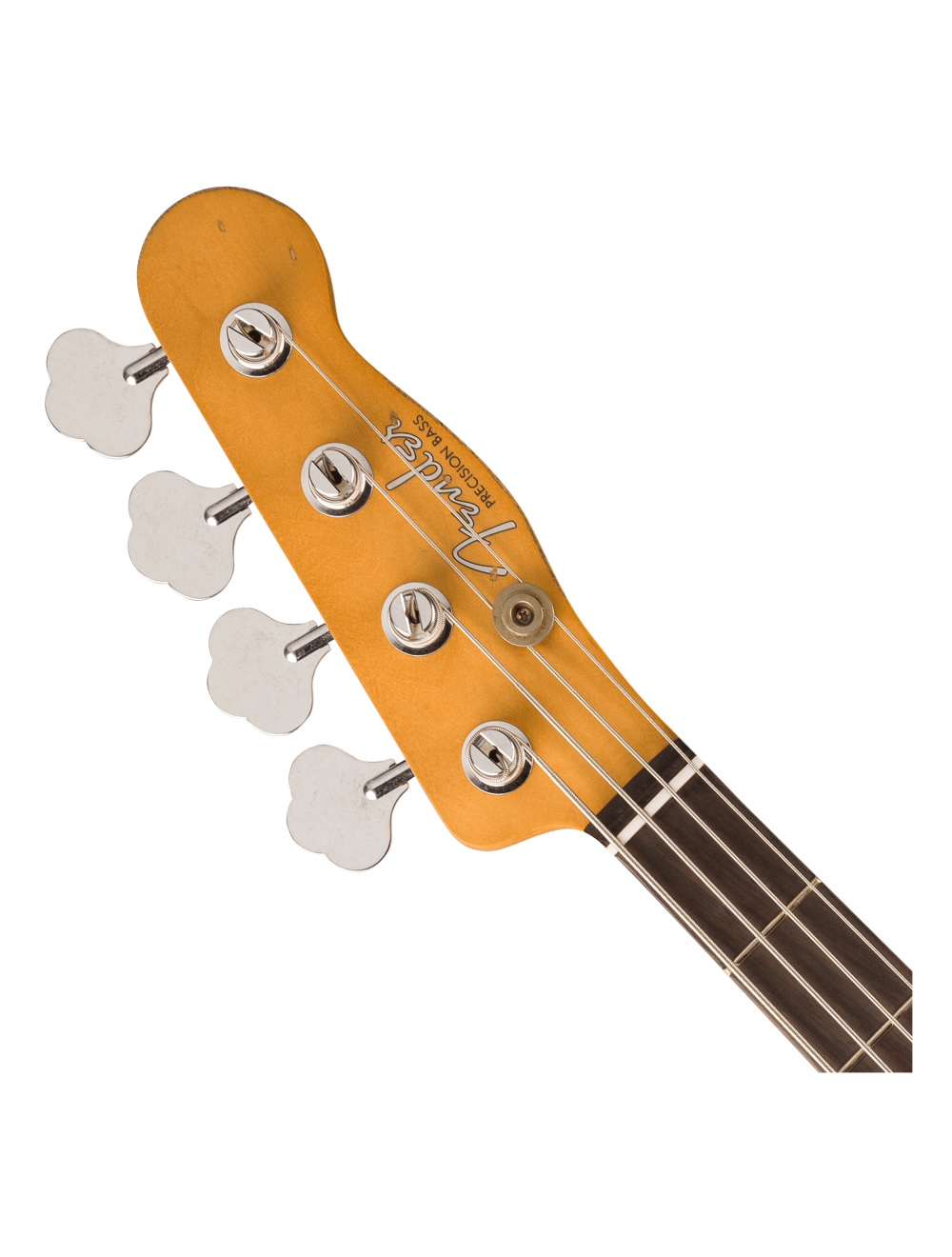 Fender Mike Dirnt Road Worn Precision Bass - White Blonde w/ Rosewood Fingerboard