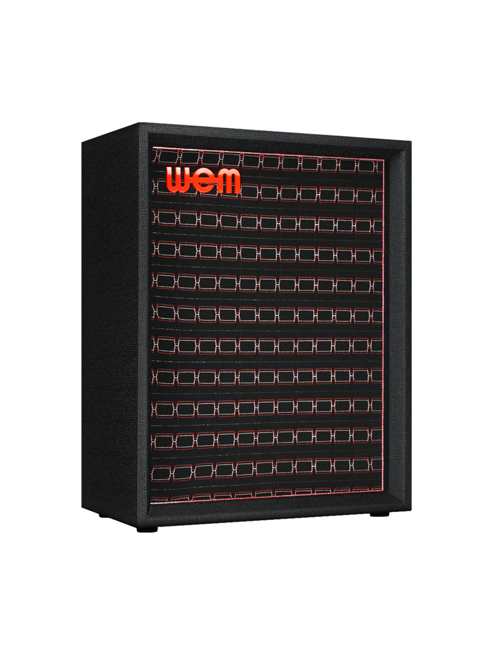 Hiwatt Custom Shop WEM Starfinder 1967 212VF Handwired Vertical 150W Cab - Black