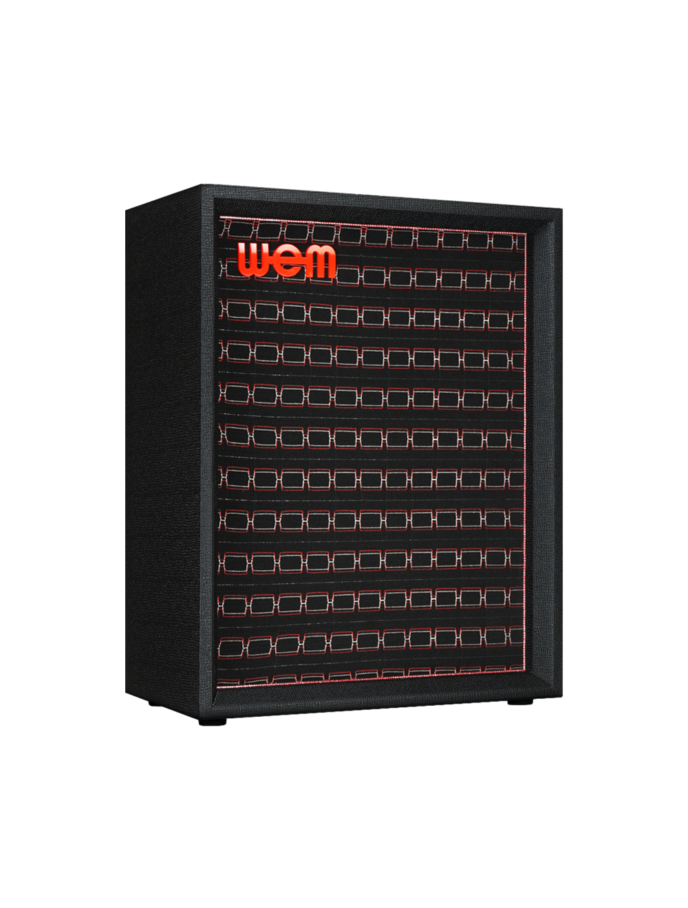 Hiwatt Custom Shop WEM Starfinder 1967 212VF Handwired Vertical 200W Cab - Black