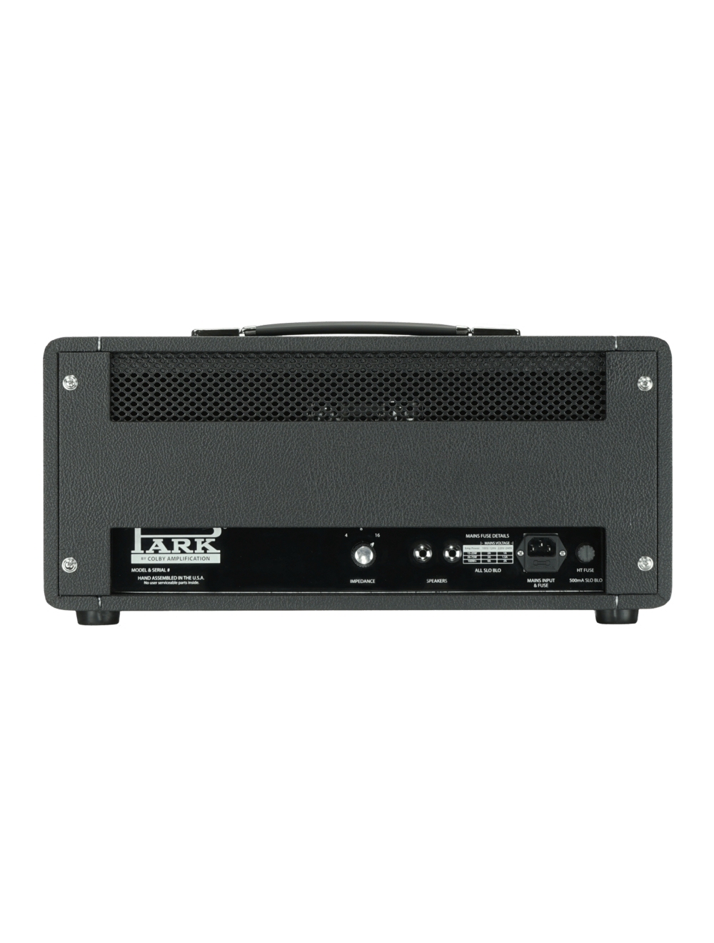 Park Custom P18LR Little Rock Handwired 18W Guitar Amplifier Head - Black
