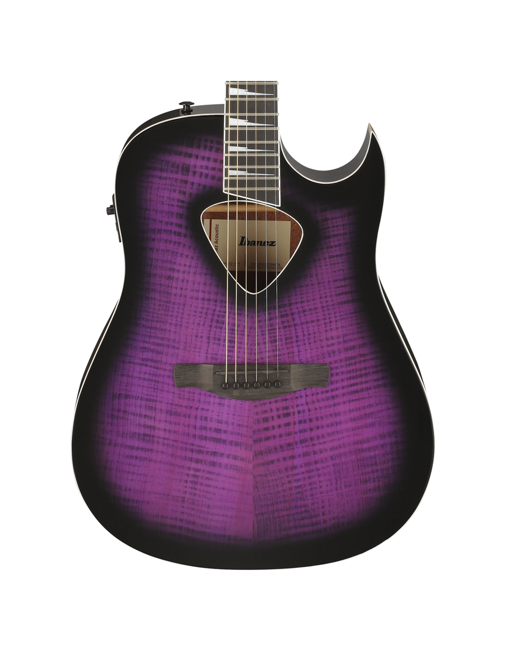 Used Ibanez ALT50FA A/E Guitar - Transparent Violet Sunburst High Gloss