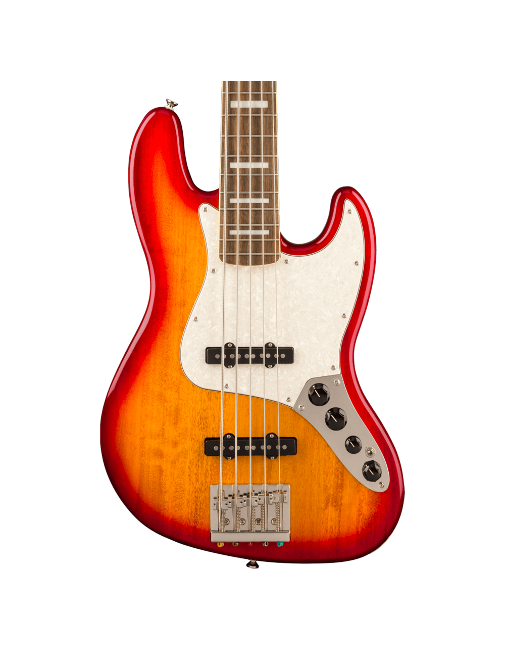 Used Squier Classic Vibe Active '70s Jazz Bass V - Sienna Sunburst