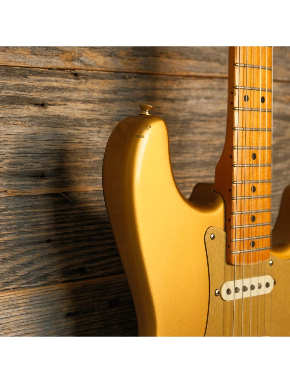 Used Fender HLE Ltd. 57 Reissue Stratocaster (448 of 500) - Triple Metallic Gold