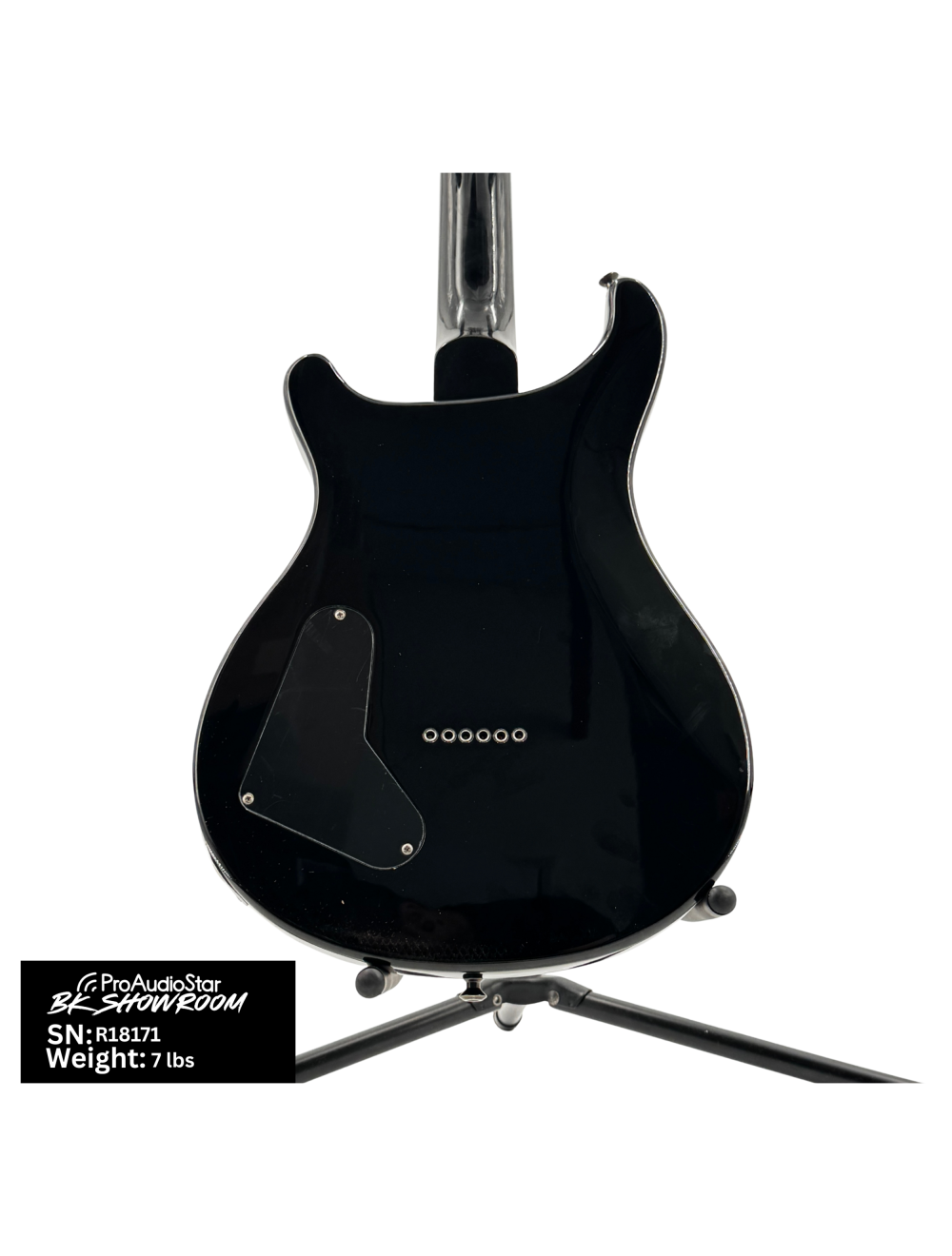 Used PRS SE Baritone Electric Guitar - Grey Black Flame Maple w/Lindy Fralin PUs