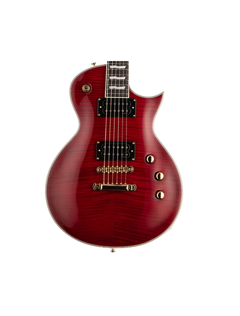 ESP LTD EC-1000T CTM FM Electric Guitar - See Thru Black Cherry - B-Stock