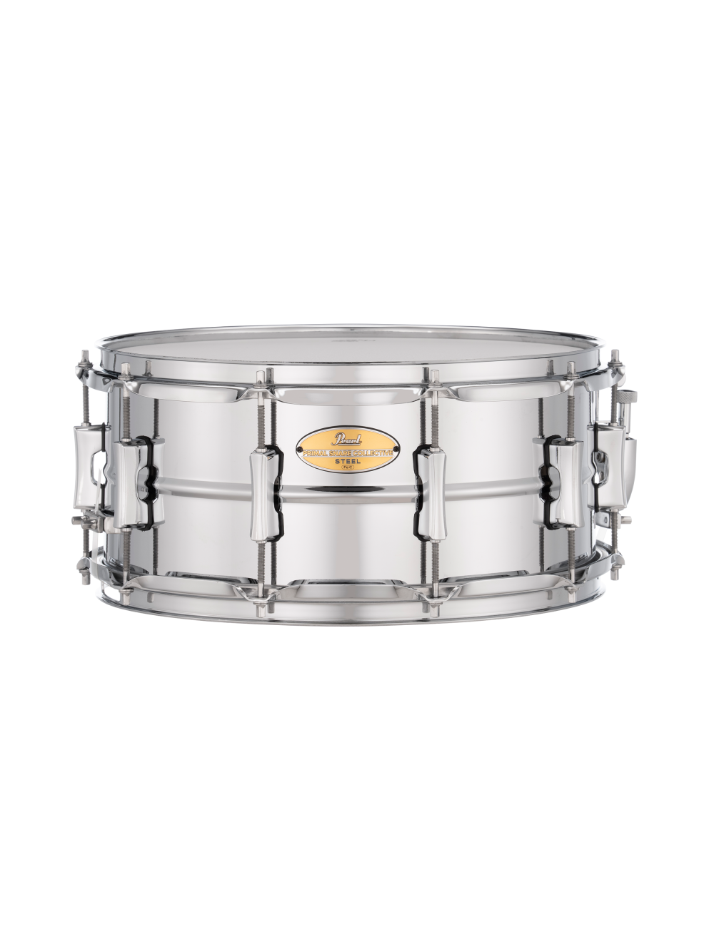 Pearl Primal Snare Collective 14"x6.5" Steel Snare Drum