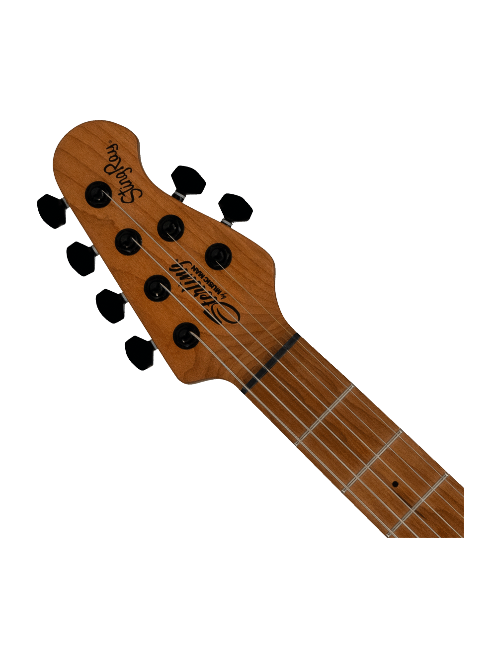 Sterling by Music Man Fluff Signature Stingray Guitar - Amana Boat Blue Open Box