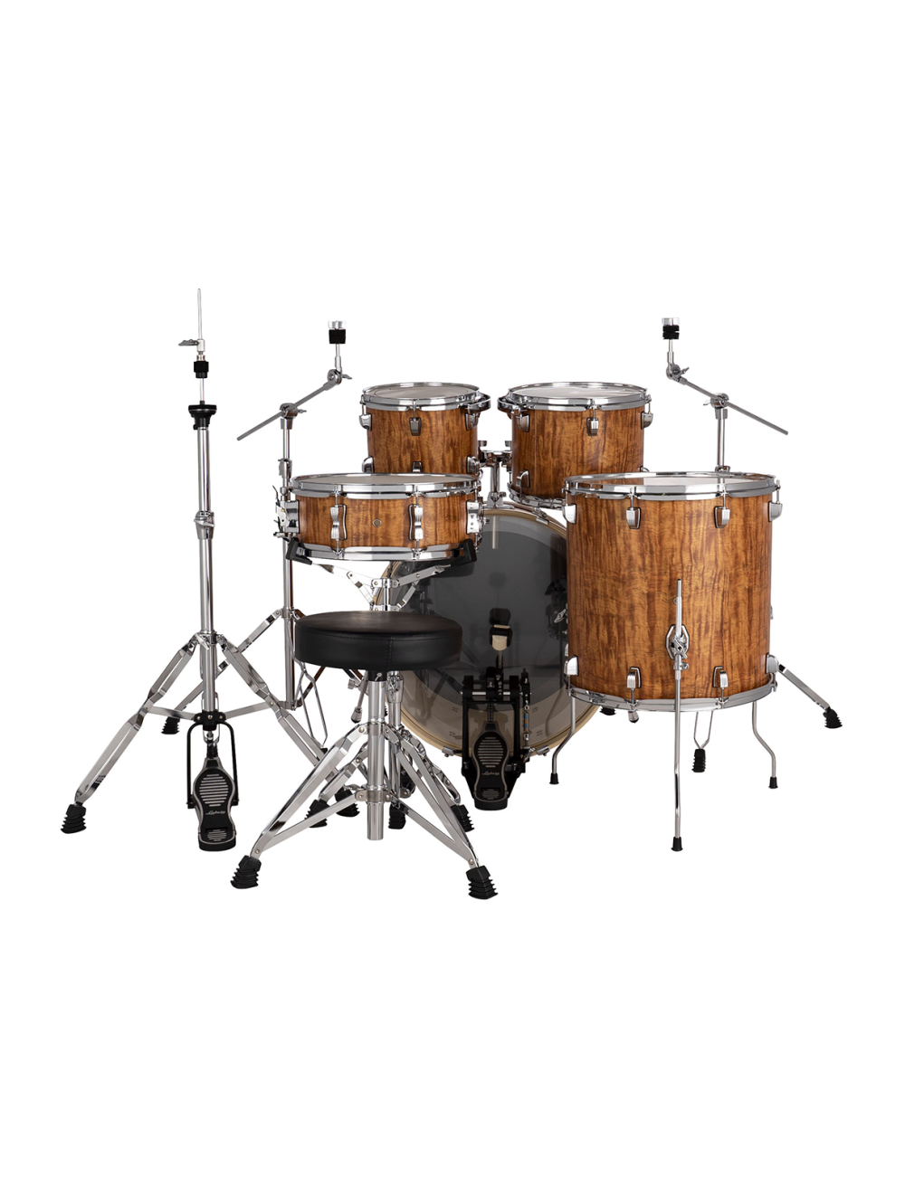 Ludwig Evolution 5-Piece Shell Pack w/22" Kick - Cherry