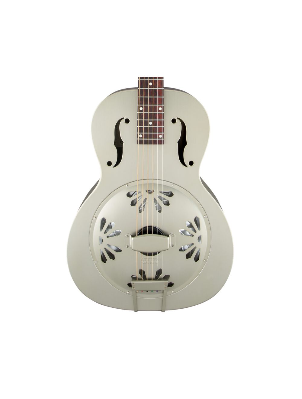 Used Gretsch G9201 Honey Dipper Round-Neck Brass Body Resonator Guitar