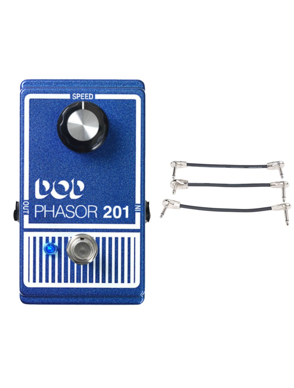 DOD Phasor 201 + Gator Patch Cable 3 Pack