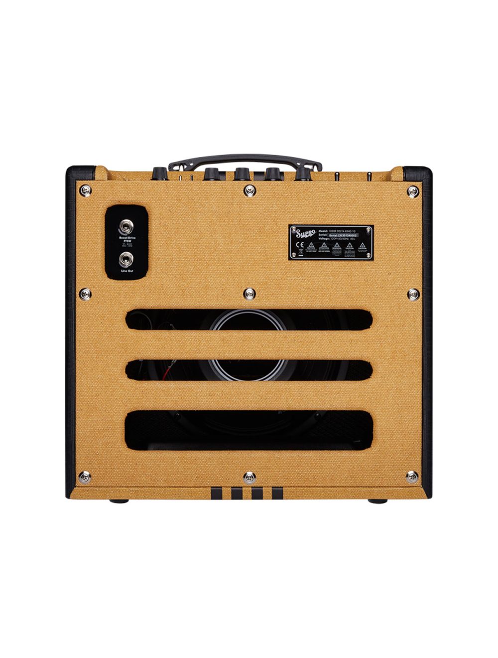 Supro 1820RTB Delta King 10 5-Watt 1x10" Tube Combo Amp - Tweed & Black