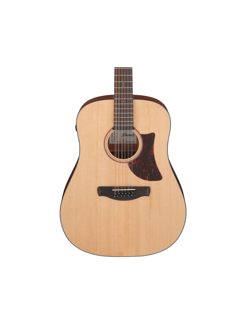 Used Ibanez AAD1012EOPN Adanced Acoustic Series A/E Guitar Open Pore Natural