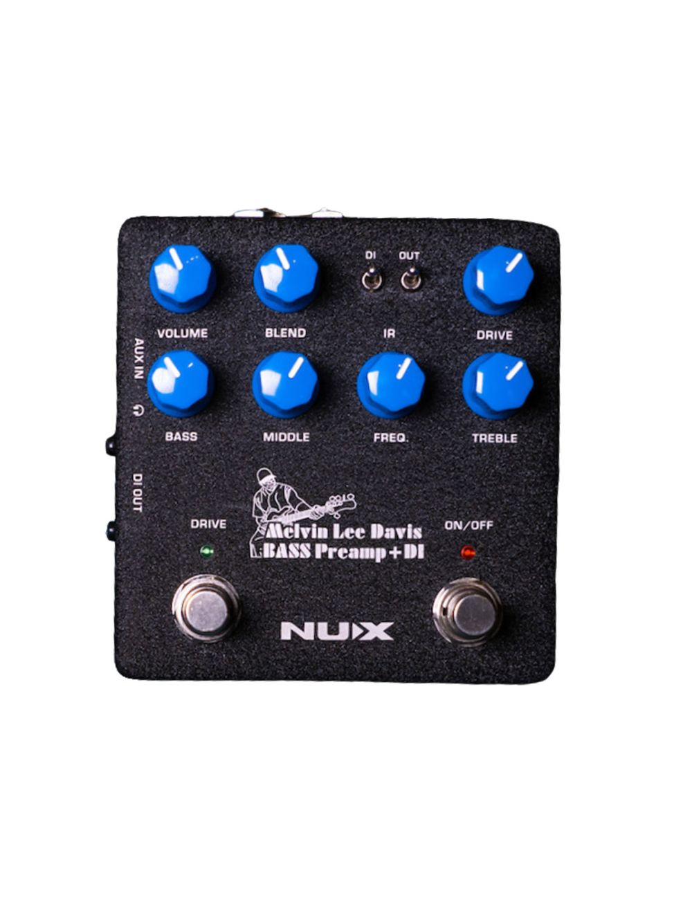 NUX NBP-5 Melvin Lee Davis Bass Preamp + IR Loader + DI