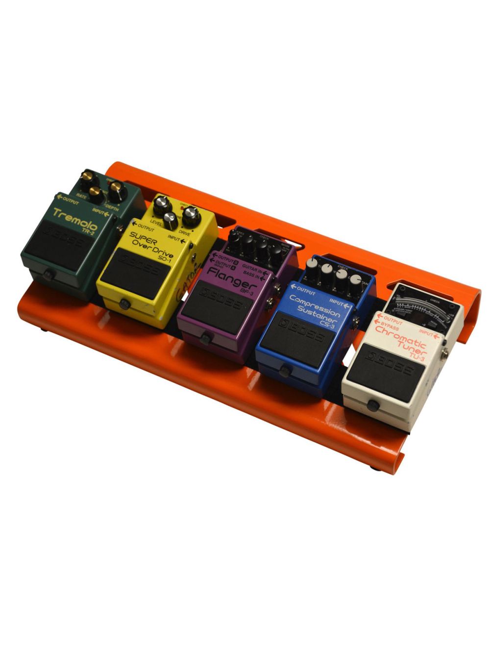 Gator GPB-LAK-OR Orange Aluminum Pedal Board; Small w/ Carry Bag - Open Box