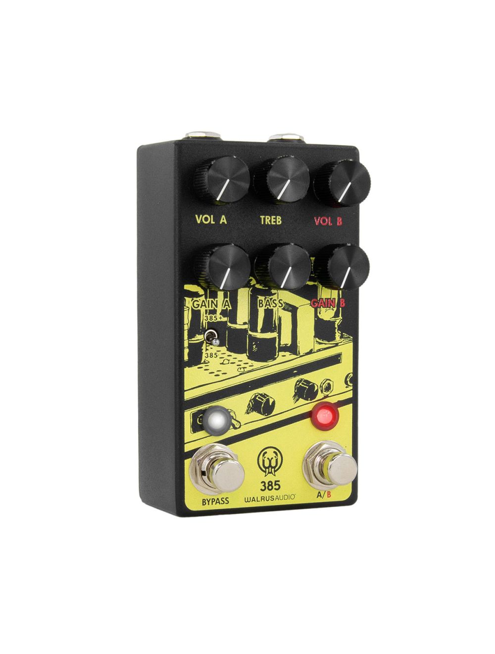 Walrus Audio 385 Overdrive MK2 Overdrive Pedal - Yellow - Open Box