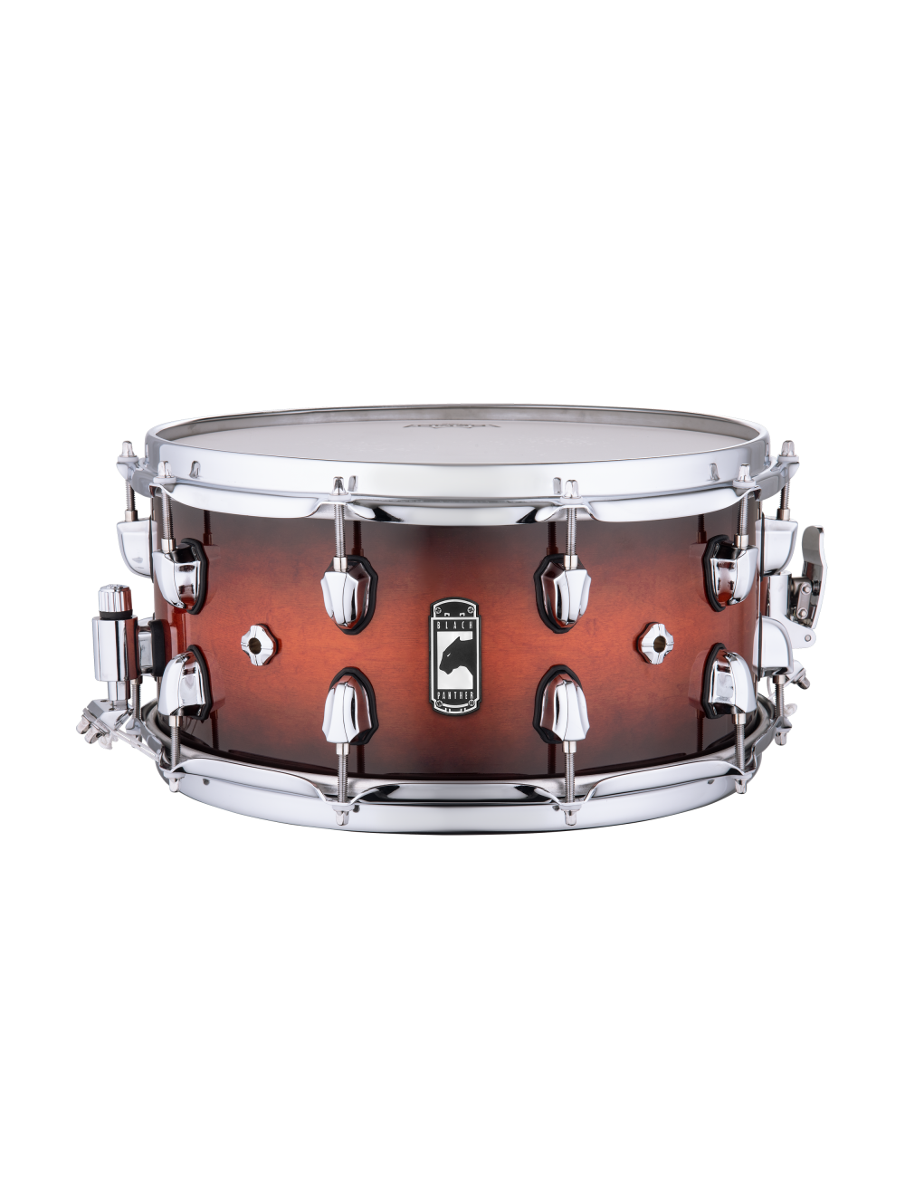 Mapex Black Panther Solidus 14"x7" Maple Snare Drum - Red Black Burst