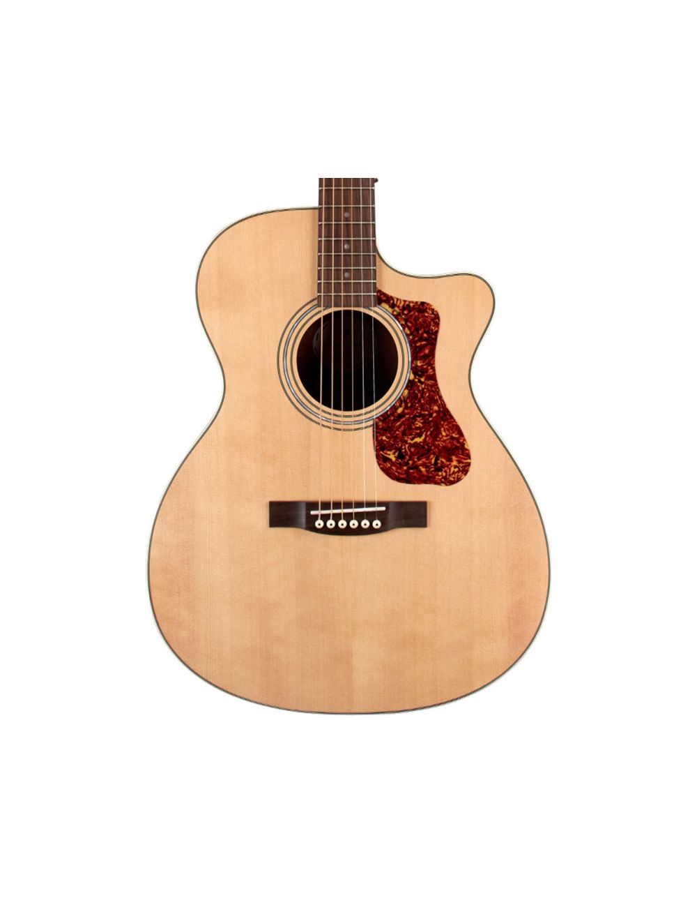 Guild OM-240CE Orchestra Cutaway Acoustic/Electric Guitar - Natural - B-Stock