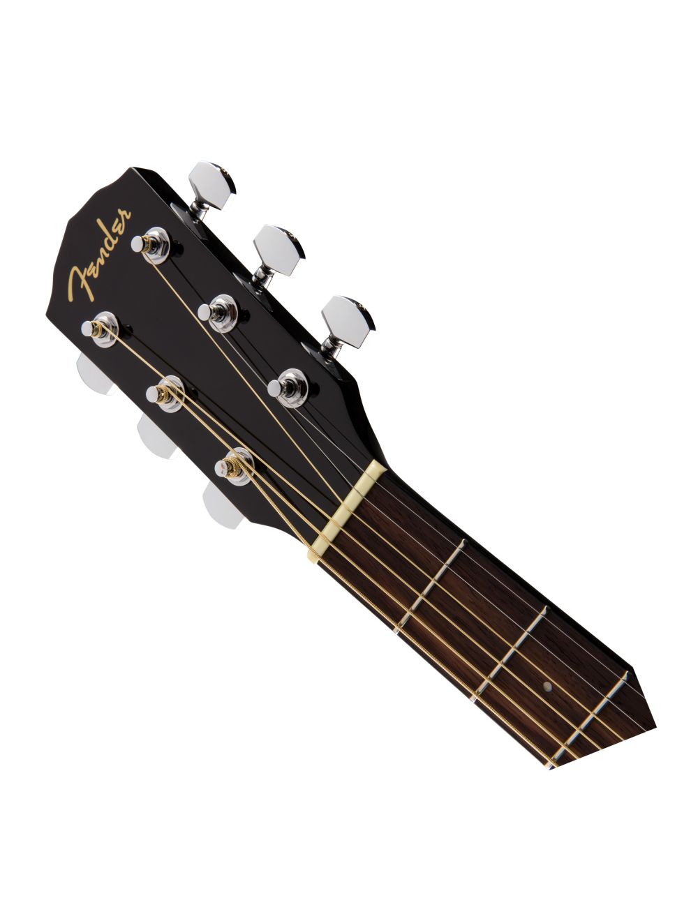 Fender CD-60S Dreadnought Acoustic Guitar - Black w/ Walnut FB