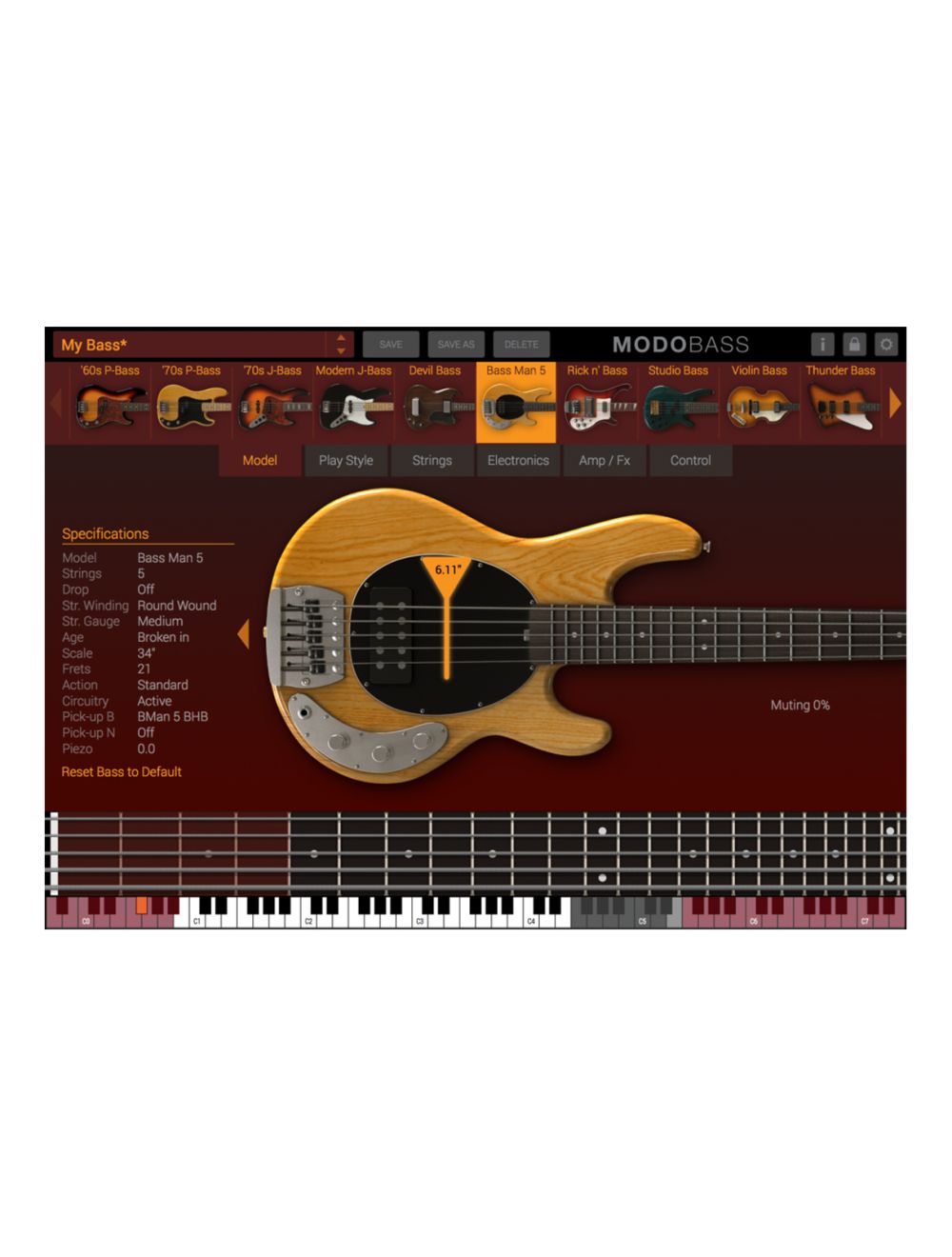 IK Multimedia MODO Bass