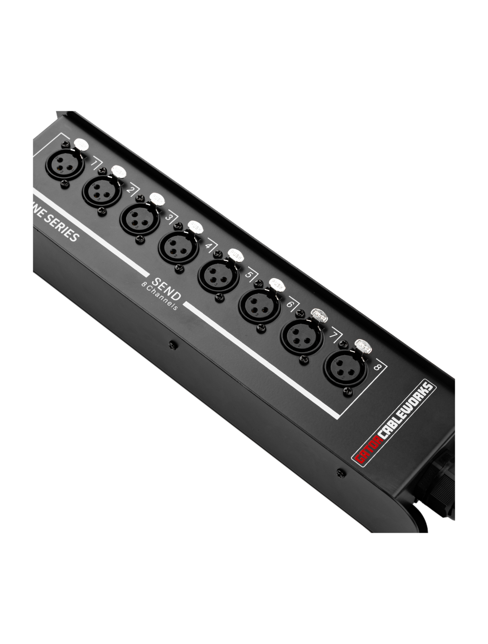 Gator Cableworks Backline Series 8x0 Drop Snake - 50 Ft - Open Box