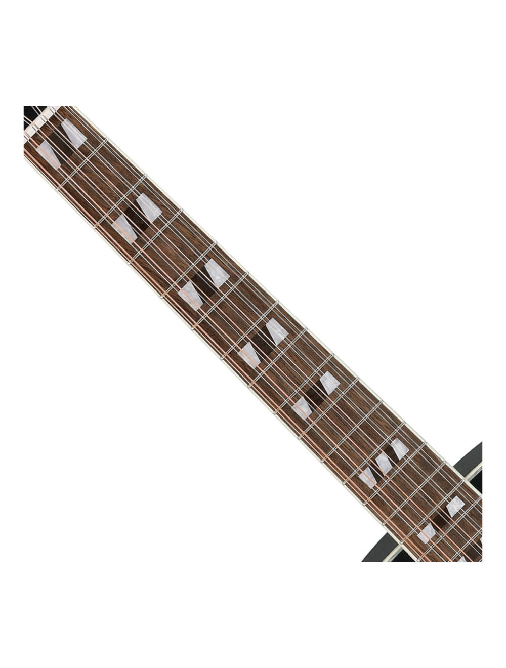 Used Ibanez AJ7012M1E 12-String Acoustic-Electric Guitar - Black High Gloss