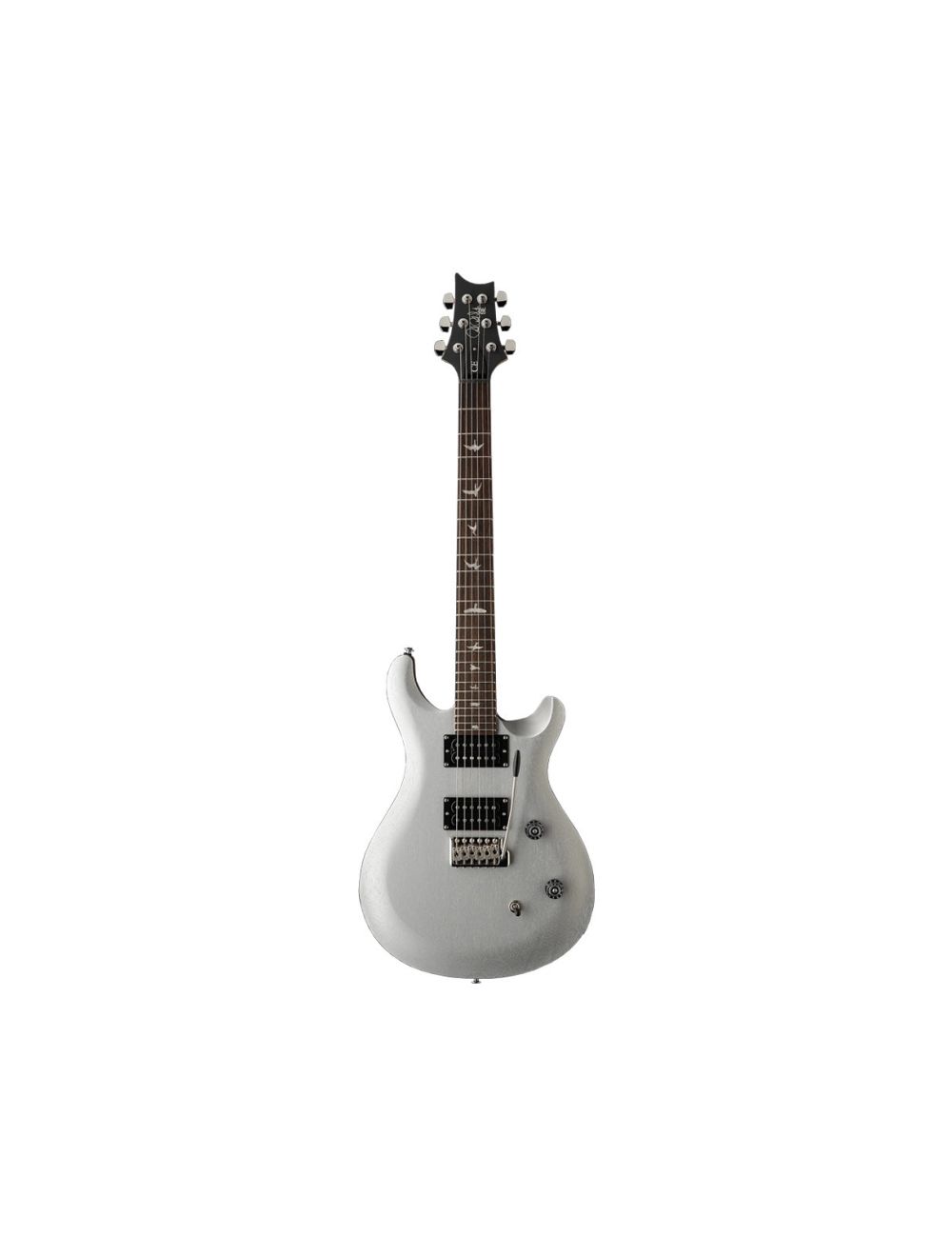 PRS SE CE24 Standard Satin Electric Guitar - Metallic Silver