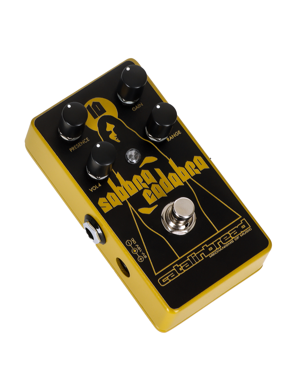 Catalinbread Sabbra Cadabra 10th Anniversary Overdrive Pedal - Yellow - Open Box