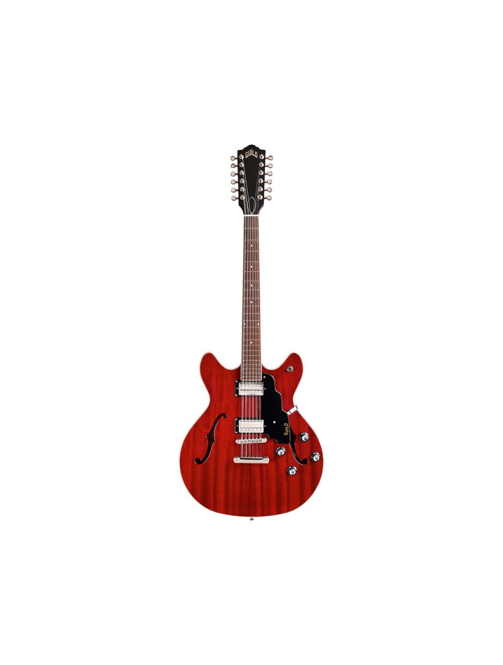 Guild Starfire I-12 12-String Semi-Hollow Guitar - Cherry Red - B-Stock