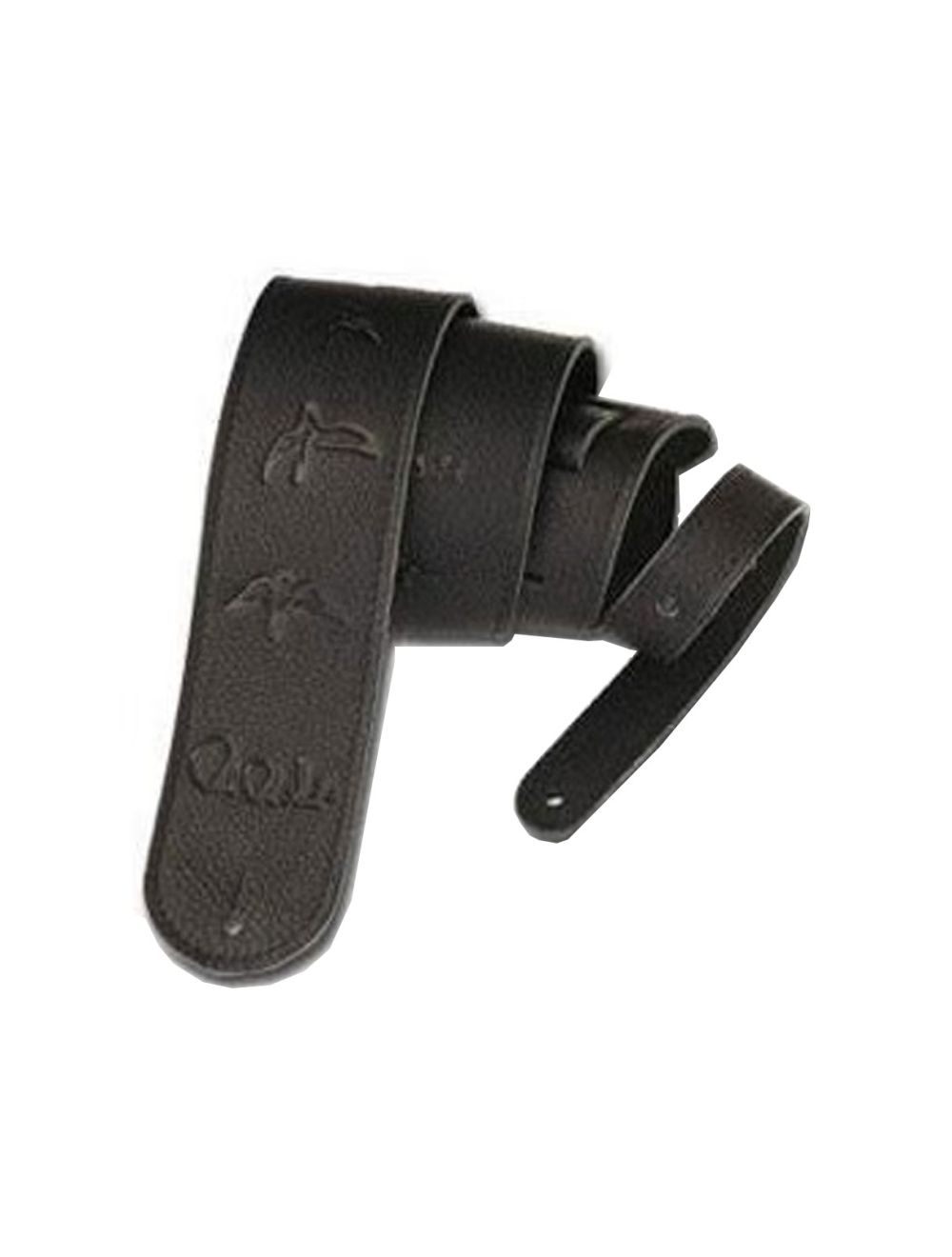 PRS 2.5" Leather Birds Guitar Strap - Black
