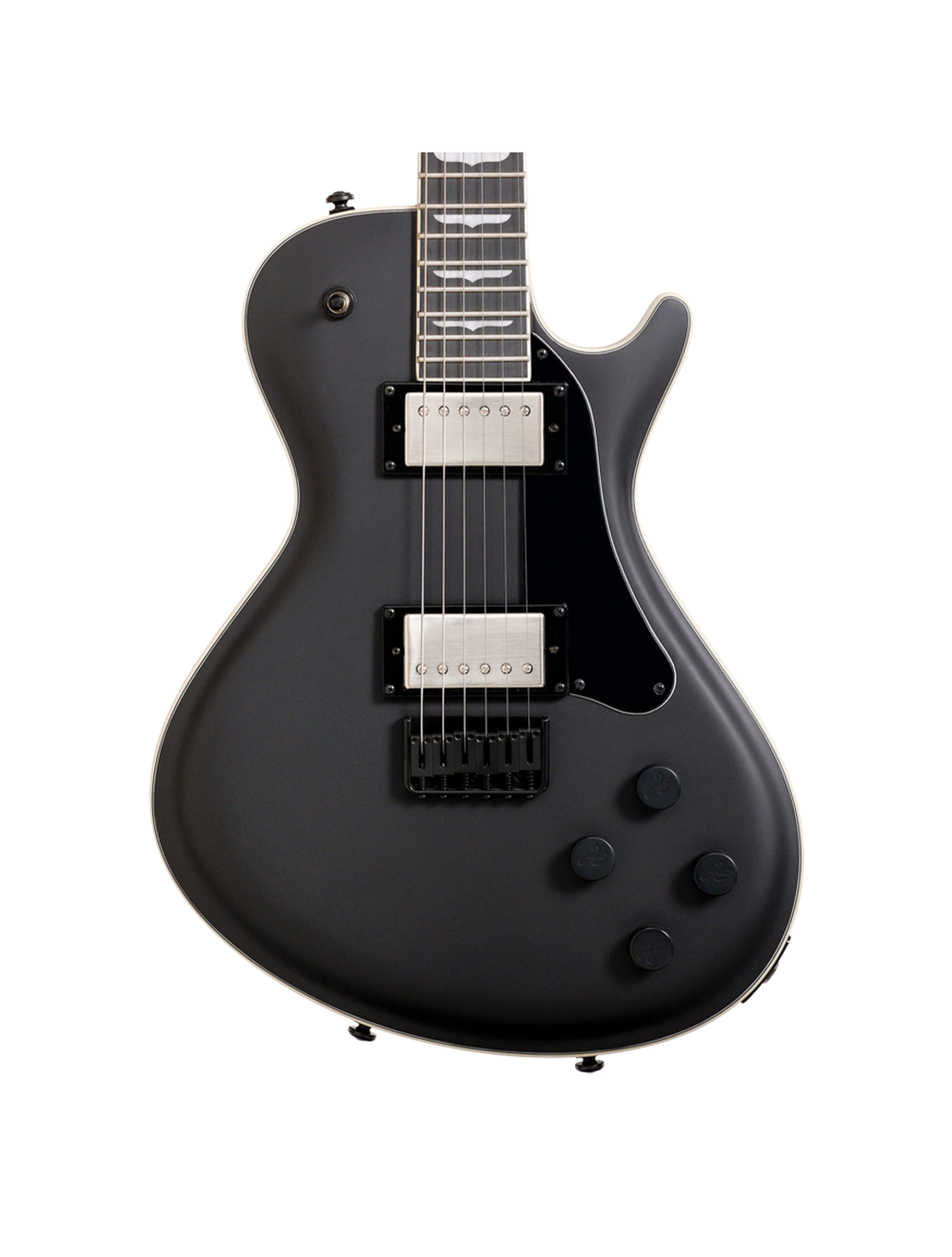 Hagstrom Krona 6 Single Cut Electric Guitar - Satin Black