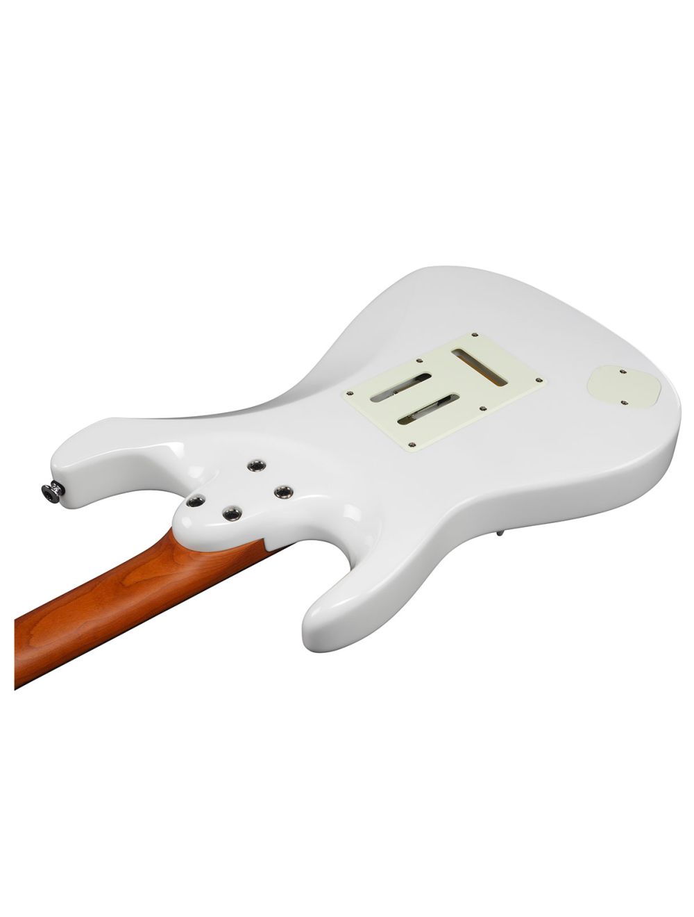 Ibanez LM1LWH Luca Mantovanelli Signature Guitar w/Case - Luna White