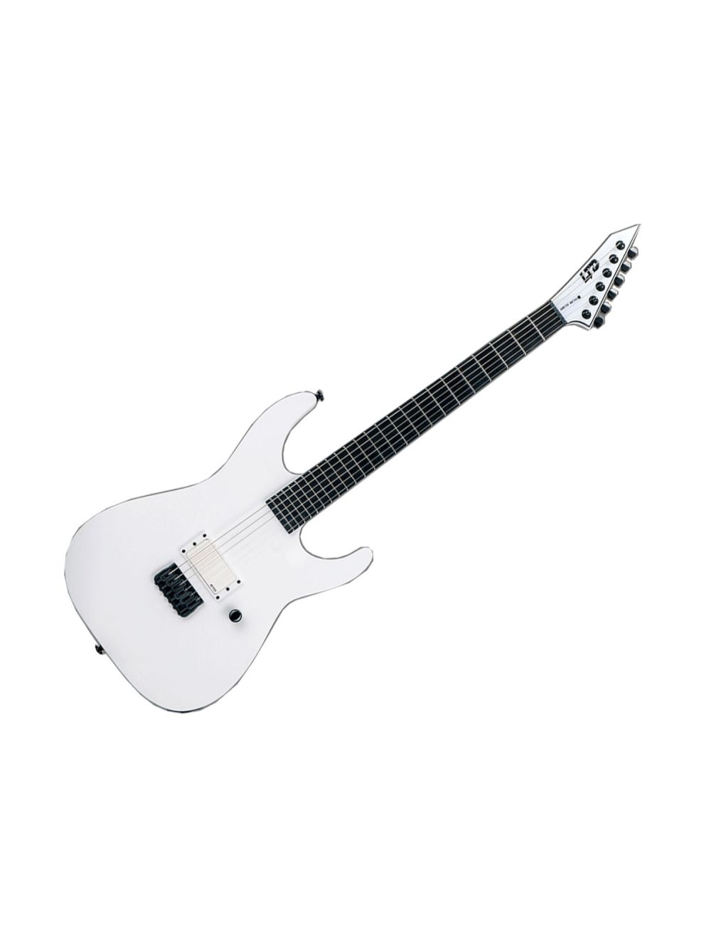 ESP LTD M HT Arctic Metal Electric Guitar Snow White Satin