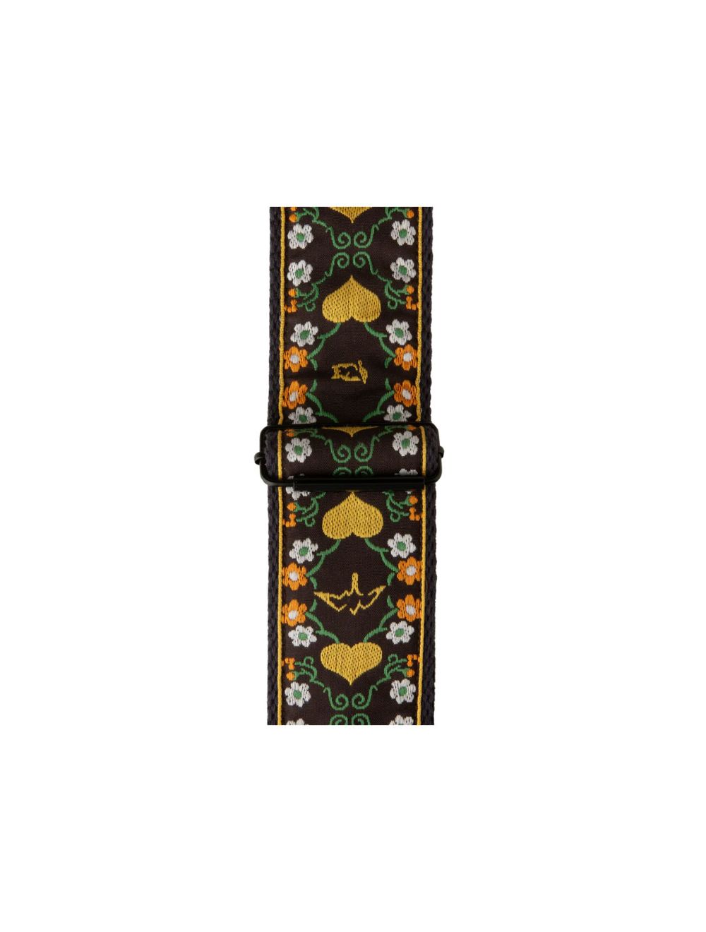 Open Box PRS 2.5" Retro Guitar Strap - Floral/Yellow