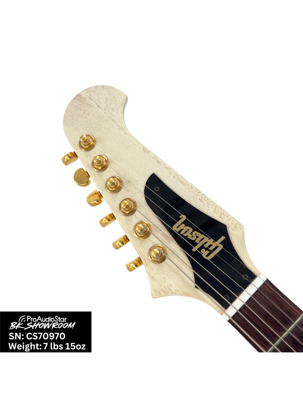 Used Gibson 2007 Custom Shop Non Reverse Firebird TV White w/ OHSC