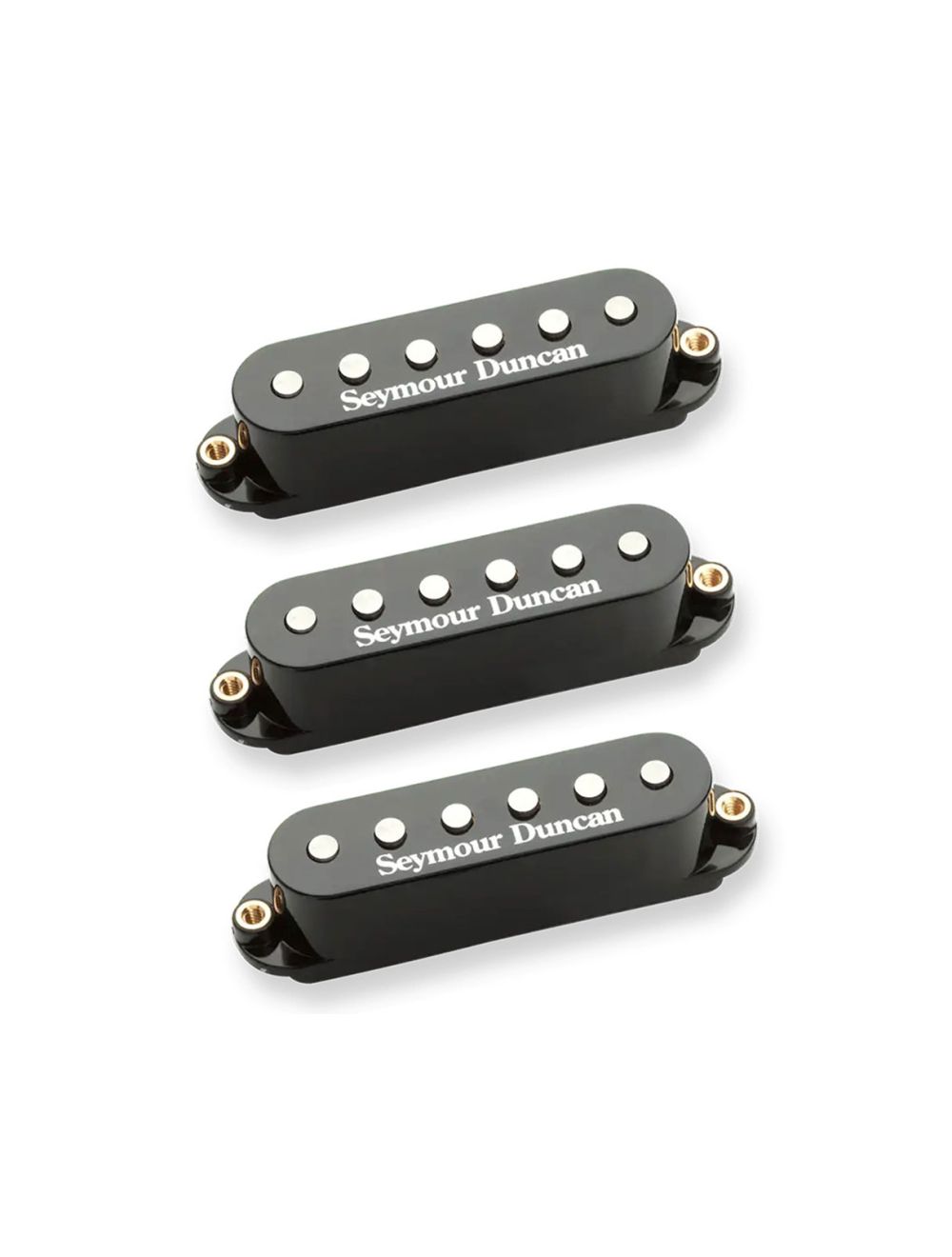 Seymour Duncan STK-S4 Classic Stack Plus Stratocaster Pickup Set - Black
