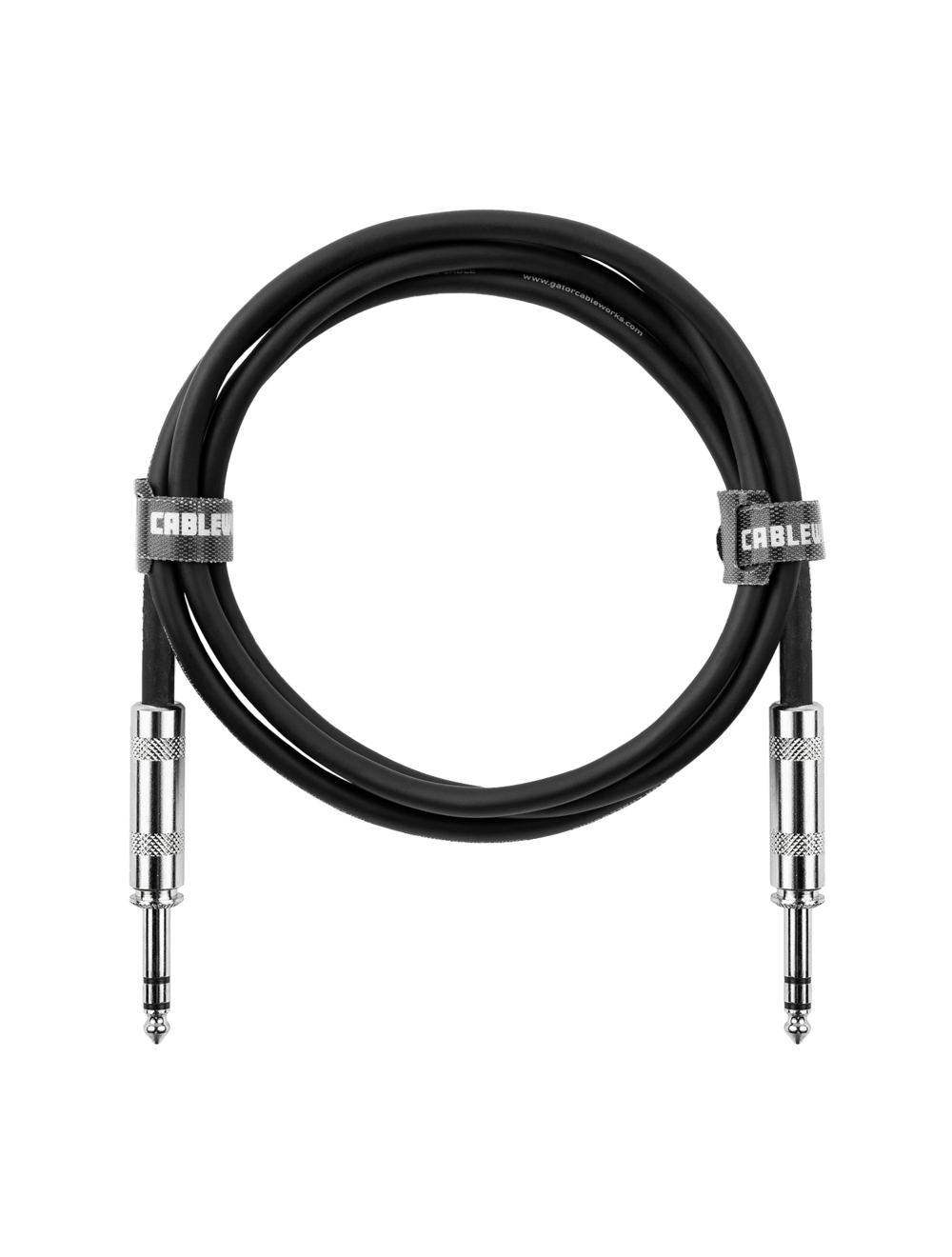 Gator Cableworks 2-foot TRS 1/4” Male to Male Balanced Patch Cable