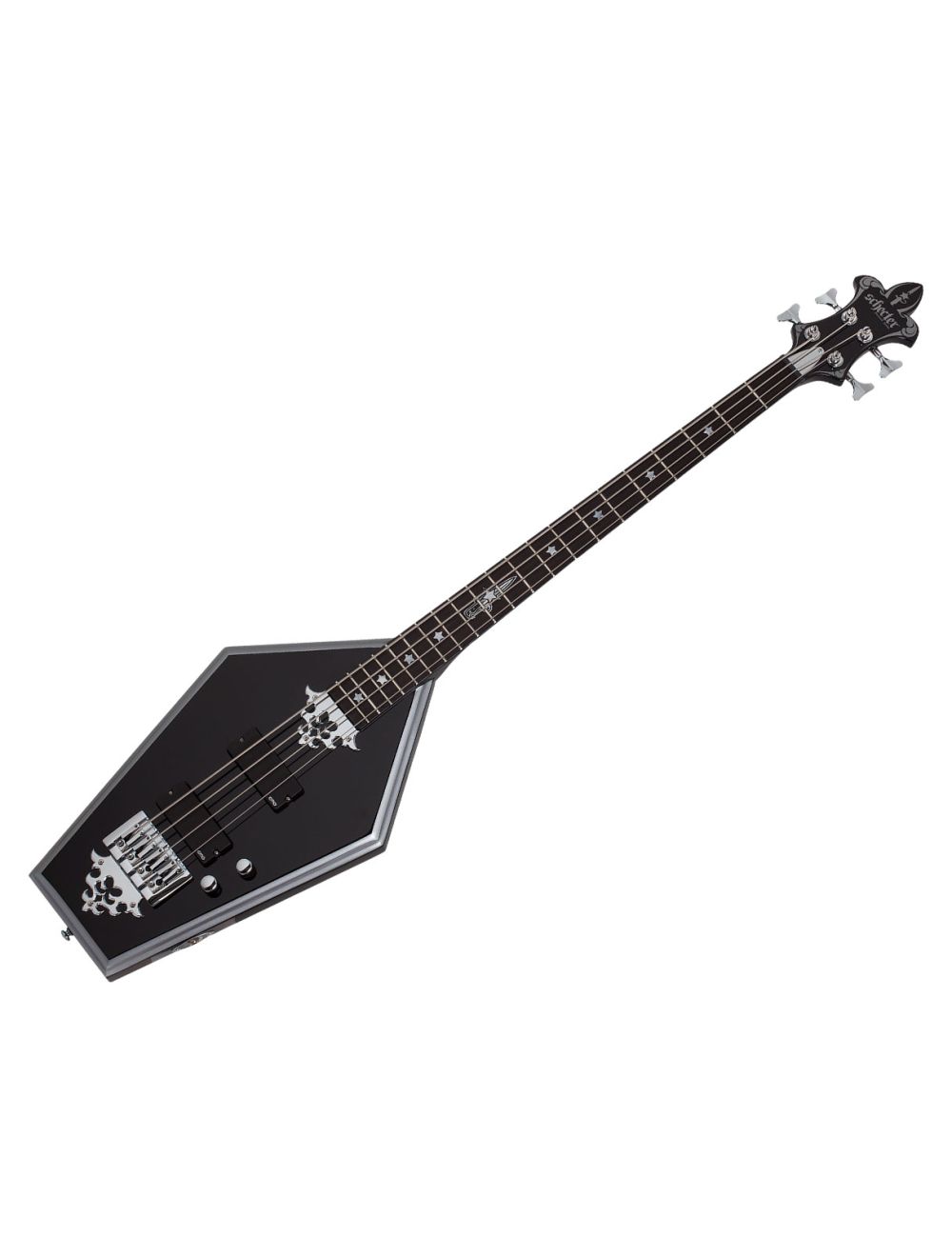 Schecter Sean Yseult Casket Bass - Gloss Black