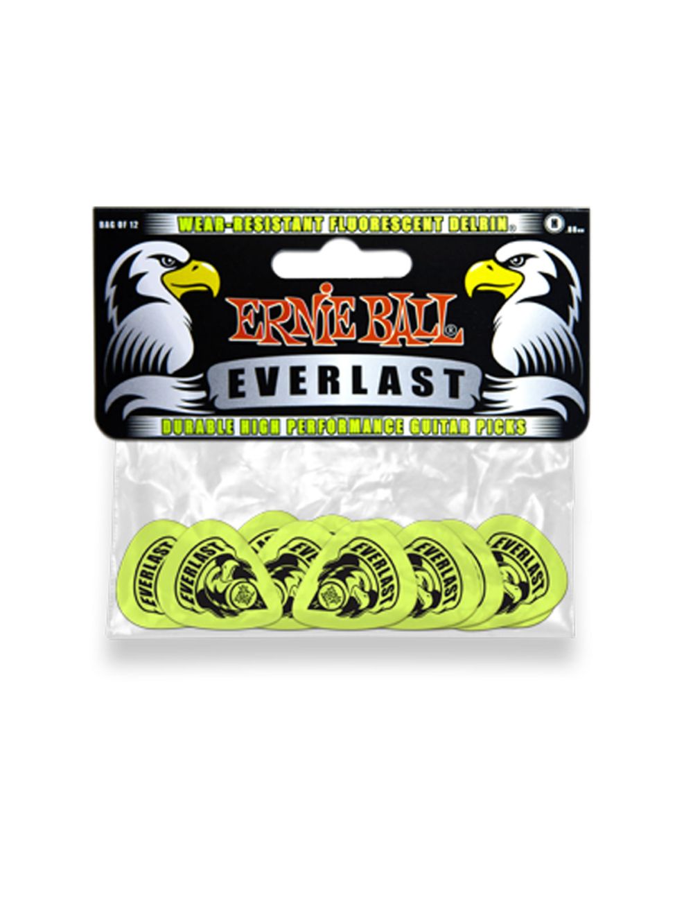 Ernie Ball Everlast Heavy Guitar Picks (12-Pack)