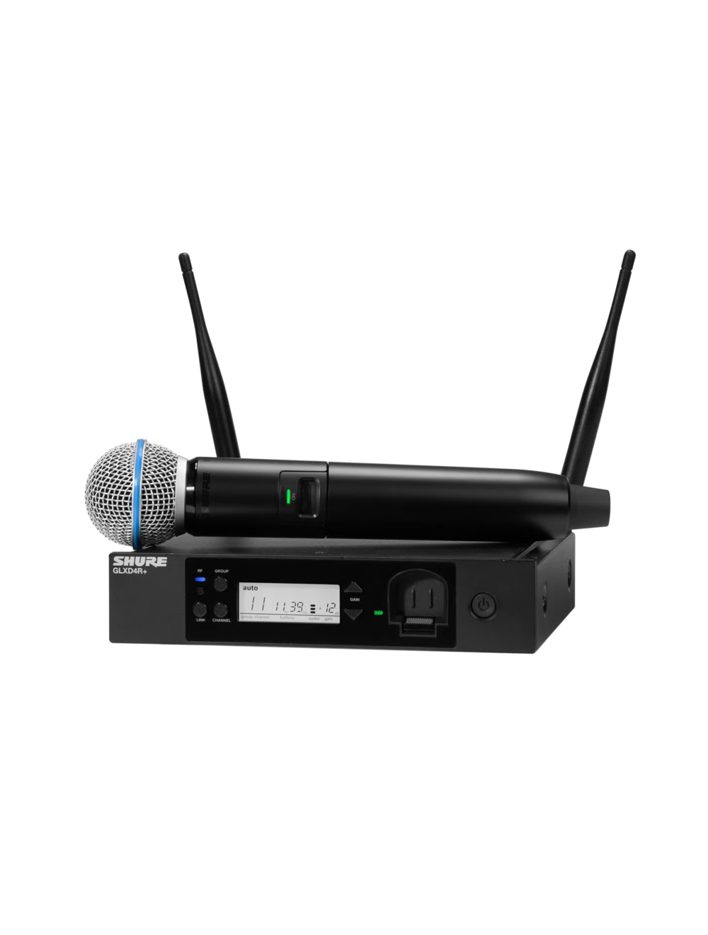 Shure GLXD24R+ Digital Wireless Rack System w/Beta 58A - Z3