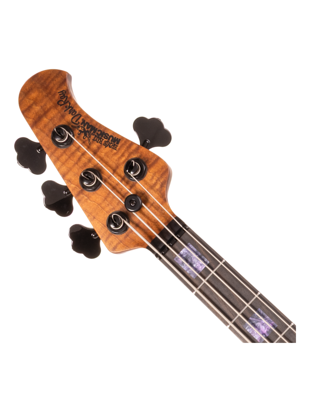 Ernie Ball Music Man BFR DarkRay Bass Guitar - Grapes of Wrath