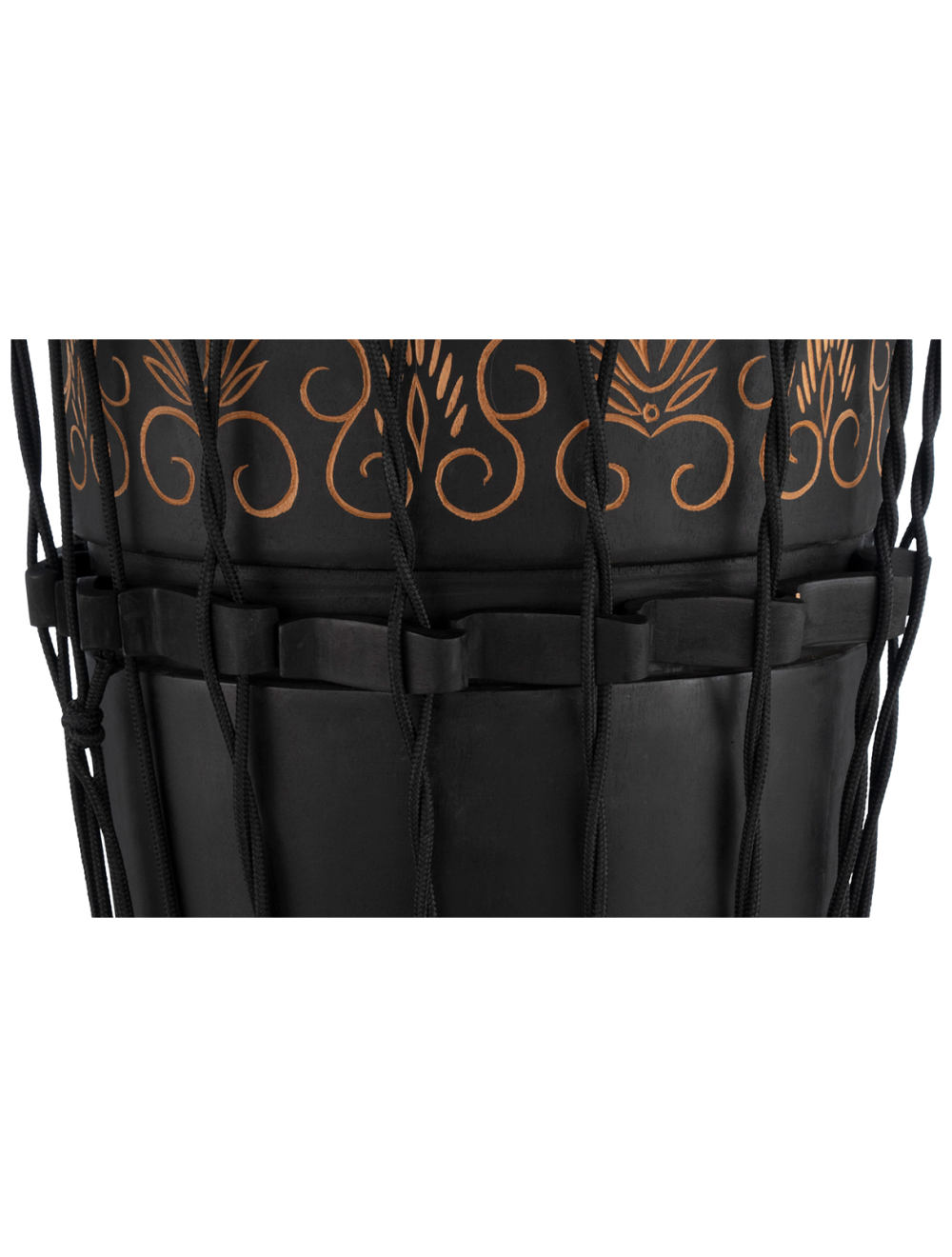 Pearl Rope Tuned Hand Carved 12x22" Mahogany Ashiko - Open Box