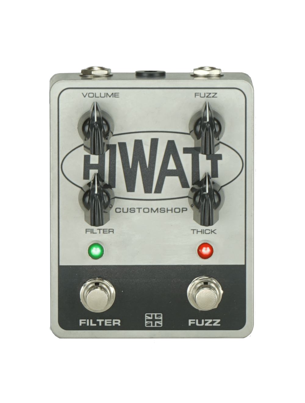 Hiwatt Custom Shop Filter Fuzz MKII 1.1 Edition Pedal - Silver