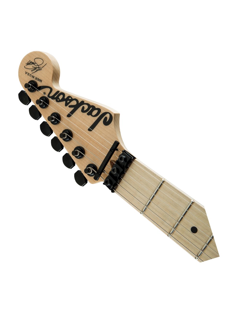 Jackson USA Signature Adrian Smith San Dimas DKQM - Transparent Green Burst