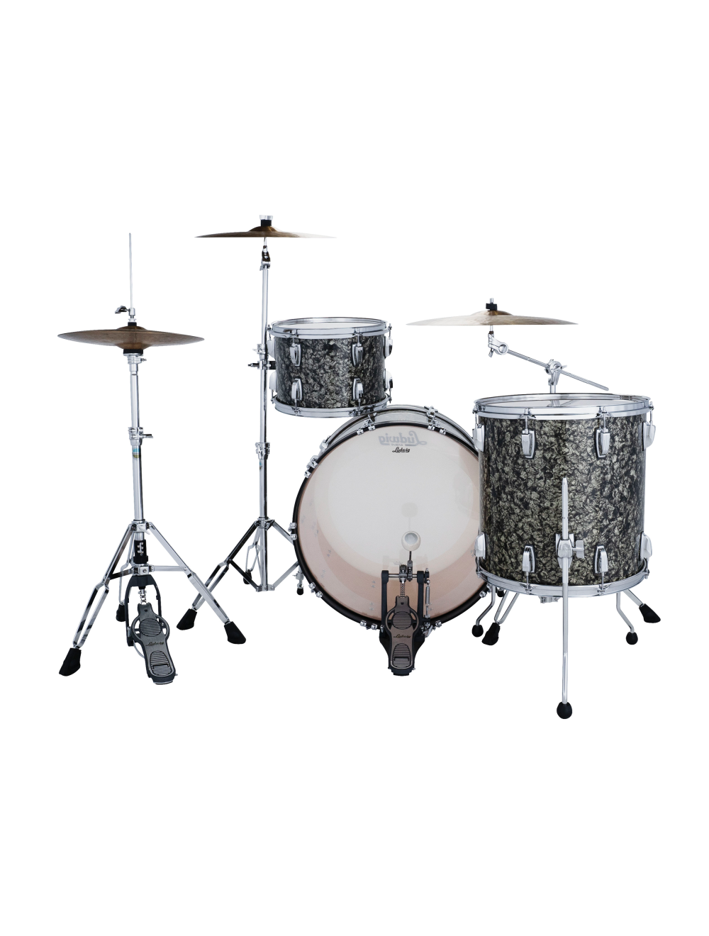 Ludwig Classic Maple Pro Beat 3-Piece Drum Kit w/ 24" Kick - Moss Green
