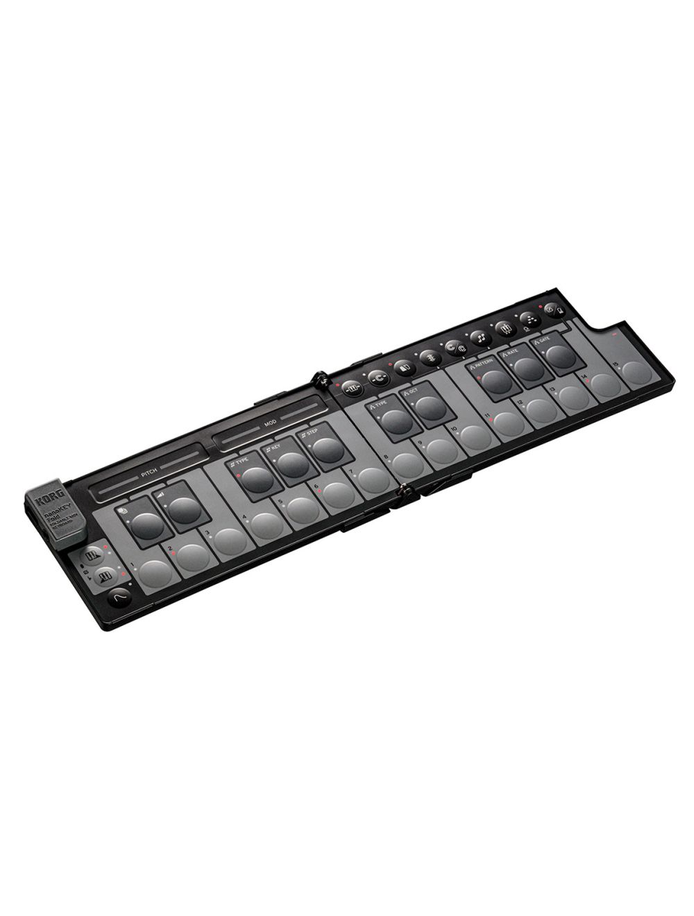 Korg nanoKEY Fold Foldable MIDI Keyboard - Black