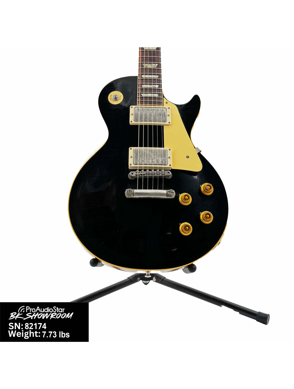 Used Gibson Custom Shop Made to Measure '58 Les Paul Reissue - Ebony w/OHSC